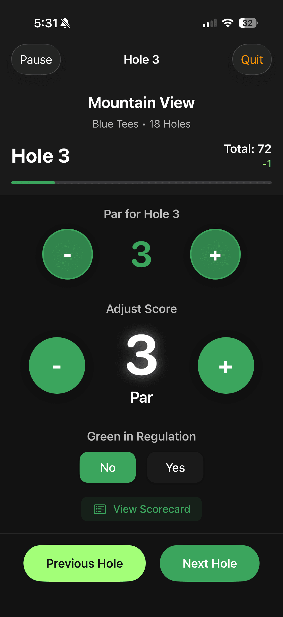 Scoring